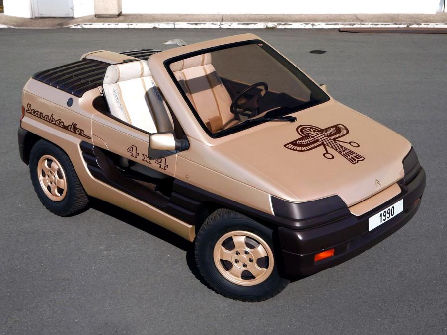  Citroen Scarabee D&rsquo;Or Concept by Heuliez 1990 года  (фото 1 из 5)